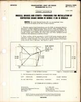 Provisions for Installation of Centrifuse Brake Drums In Bendix 17:00-16 Wheels