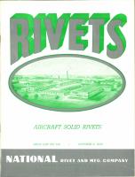 Aircraft Solid Rivets - National Rivet & Mgf Co