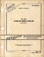 Parts Catalog for F-47D-25 Thru F-47D-40