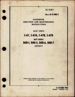Erection and Maintenance Instructions for C-47 and R4D Series