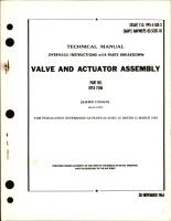 Overhaul Instructions with Parts Breakdown for Valve and Actuator Assembly - Part BYLB 7506 