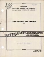 Operation, Service, & Overhaul Instructions with Parts Catalog for Low Pressure Tail Wheels