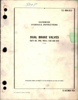 Overhaul Instructions for Dual Brake Valves - Parts 1920, 1920-3, 5140, and 5142 