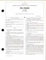 Overhaul Instructions with Parts Breakdown for Fuel Strainer FS-1016