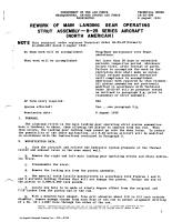 Rework of Main Landing Gear Operating Strut Assembly - B-25 Series Aircraft