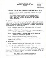 Treatment of Air to Oil Cooled Aluminum, Brass & Copper