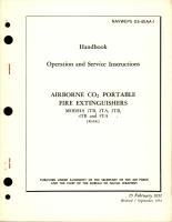 Operation and Service Instructions for Airborne CO2 Portable Fire Extinguishers - Models 1TB, 2TA, 2TB, 4TB, and 5TA