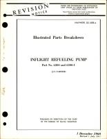 Illustrated Parts Breakdown for Inflight Refueling Pump - Part 6300 and 6300-1