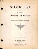 Stock List for Class 03-B Wheels and Brakes