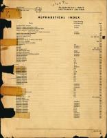 Index of Army-Navy Aeronautical Equipment - Instruments