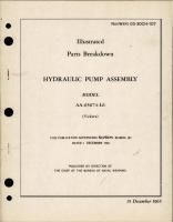 Illustrated Parts Breakdown for Hydraulic Pump Assembly - Model AA-65674-L6 