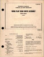 Overhaul with Parts Breakdown for Wing Flap Gear Drive Assembly - Part 523EA-2 