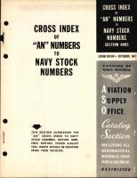 Cross Index of "AN" Numbers to Navy Stock Numbers