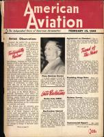 American Aviation Magazine - Volume 7 - No. 18