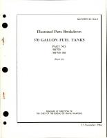 Illustrated Parts Breakdown for Fuel Tanks - 370 Gallon - Parts 507100 and 501700-501