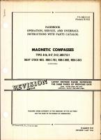 Operation, Service, & Overhaul Inst w/ Parts Catalog for Magnetic Compasses (Eclipse-Pioneer)