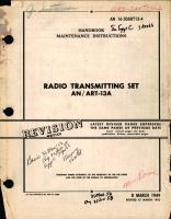 Maintenance Instructions for Radio Transmitting Set AN, ART-13A