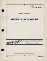 Parts Catalog for Pressure Actuated Switches 