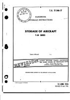 Storage Instructions - Storage Instructions of Aircraft T-34 Series