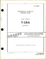 Structural Repair Instructions for T-28A Aircraft