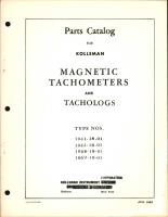 Parts Catalog for Kollsman Magnetic Tachometers and Tachologs