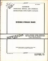 Operation, Service, & Overhaul Instructions with Parts Catalog for Reversible Hydraulic Brakes