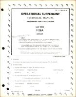 Illustrated Parts Breakdown for T-28A - Operational Supplement