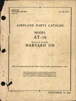 Parts Catalog for AT-16 (Harvard IIB)