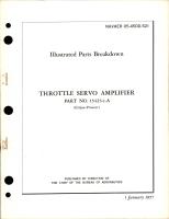 Illustrated Parts Breakdown for Throttle Servo Amplifier - Part 15423-1-A 