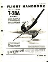 Flight Handbook for the USAF Series T-28A Aircraft