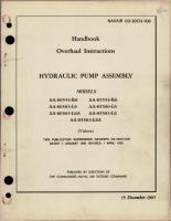 Overhaul Instructions for Hydraulic Pump Assembly