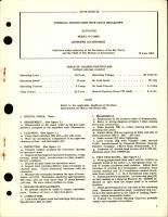 Overhaul Instructions with Parts Breakdown for Actuator Model R-118M11