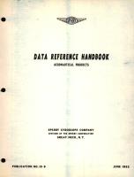 Data Reference Handbook for Aeronautical Products 