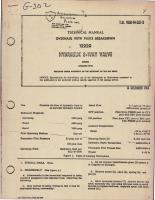 Overhaul with Parts Breakdown for Hydraulic 3-Way Valve - 12220