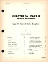 Overhaul Instructions Type 524 External Starter Energizers