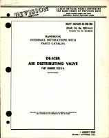 Overhaul Instructions with Parts for De-Icer Air Distributing Valve - Part 1532-2-A 
