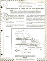 Installation of Exhaust Tail Pipe Safety Straps for B-17G