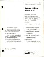 Brush Seating Procedure with Grade 166 and 859 Brushes for D-C Generators and Starter Generators