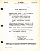 Flight and Taxiing Restrictions for P-51 and A-36 Series