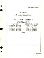 Overhaul Instructions for Fuel Tank Assembly (300 Gallon), Part No 5265098 (Aero 1 A) (Aero 1B)