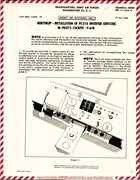 Installation of PE-218 Inverter Switches in Pilot's Cockpit for P-61B