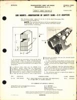 Modification of Safety Slide for E-12 Gun Mount Adapters
