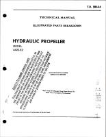 Illustrated Parts Breakdown for Hydraulic Propeller Model A422-E2