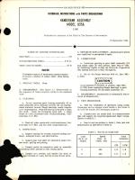 Overhaul Instructions with Parts Breakdown for Handcrank Assembly - Model 835A