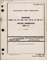 Illustrated Parts Breakdown for Inverters and Motor Generator 