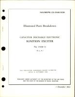 Illustrated Parts Breakdown for Capacitor Discharge Electronic Ignition Exciter - No 15100-11