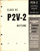P2V-2 Neptune Availability List and Airframe Spare Parts