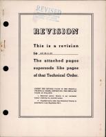 Revision to Instructions with Parts Catalog for Aircraft Flasher Mechanism - Types FA-121 and FA-122 