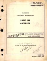 Operating Instructions for Radio Set AN/ARC-38 