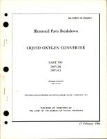 Illustrated Parts Breakdown for Liquid Oxygen Converter - Parts 29073-B1 and 29073-C1